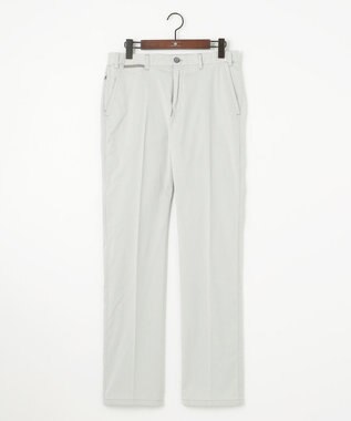 JOSEPH ABBOUD 【ウエストも伸びる/Eco撥水】オーガニックマイクロピケストレッチ パンツ ライトグレー系