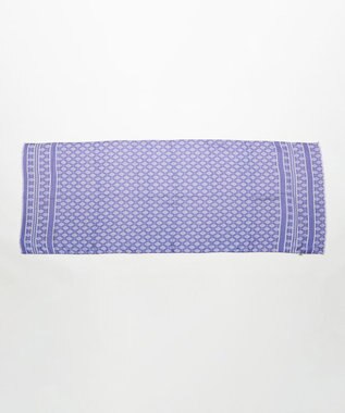 JOSEPH ABBOUD 【イタリア製】クレストパターンショール ブルー系6