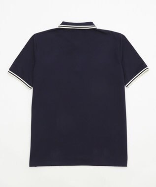 WEGO 【ユニセックス着用ITEM/MLサイズ展開】ワンポイント刺繍カノコポロ（SS） ネイビー