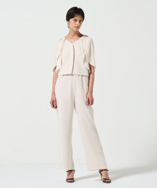 GRACE CONTINENTAL ケープスリーブトップ キナリ