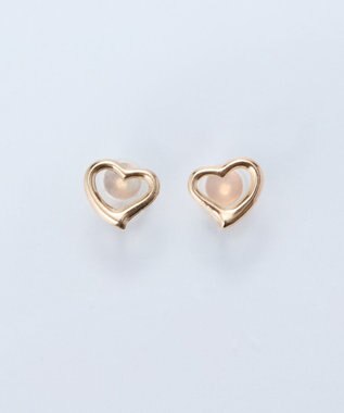 Phoebe 【K10】オープンハートイヤリング ゴールド