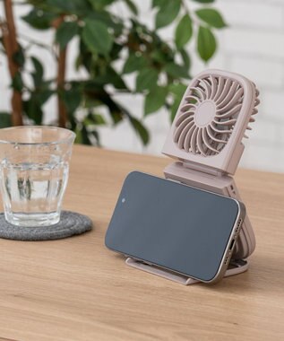 ANY SIS 【WEB限定】ハンズフリー5WAY スリム ファン ピンクベージュ