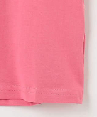 ANY KIDS 【WEB限定】7days プリント 半袖 Tシャツ ピンク×ハートロゴ