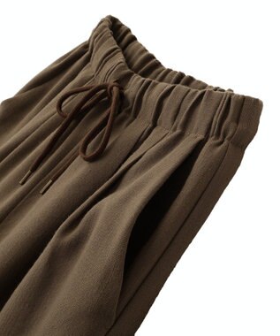 CRAFT STANDARD BOUTIQUE リネンライクワイドイージーパンツ Brown