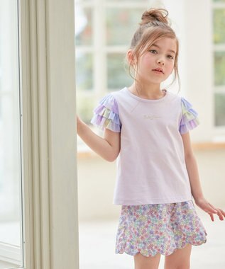 ANY KIDS 水陸両用 総柄 ショートパンツ 小花柄