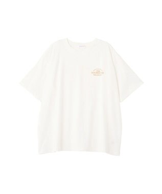 AMERICAN HOLIC BARロゴプリントTシャツ Off White