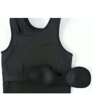 WACOAL [GOCOCi/ワコール] カップ付きインナー 【cooomy.(クーミー)】 安定感のあるつけごこち ナチュラルなバストライン ブラトップ ゴコチ レディース UGG244 /ワコール ブラック