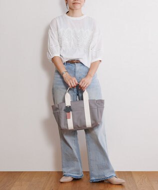 ACE BAGS & LUGGAGE HAyU × ace.  ガーデン トートバッグ 10L 17851 グレージュ