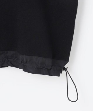 自由区 【SHIHOさん着用】スムージードローコード ニット ブラック