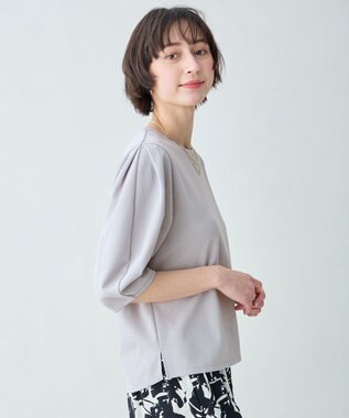 ANY ダンボールコクーンスリーブプルオーバー ライトグレー