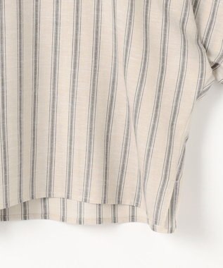 自由区 ナチュラルリネン シャツ フラックス×バートン