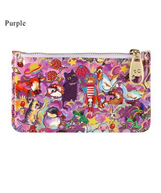 tsumori chisato CARRY 森のどうぶつたち フラグメントケース　マルチケース　【キャッシュレスに最適】