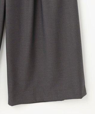NAVE 【ReNAVE・洗える】4タックワイドパンツ グレー系