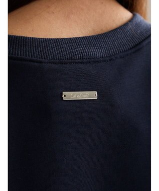 Te chichi プレート付き裏毛PO ネイビー