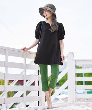 Tiaclasse 【日本製】サラリラパンツ グリーン