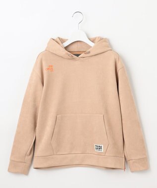 PW CIRCULUS 【WOMEN】スエード調 デタッチャブルフーディ ベージュ系