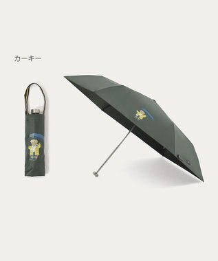 MOONBAT 【 遮光率100％/遮熱/UV/軽量】POLO RALPH LAUREN（ポロ ラルフローレン）晴雨兼用日傘  レインベア  折りたたみ傘 カーキー