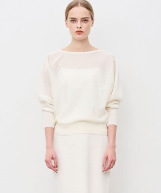 シアーニット ドルマントップス