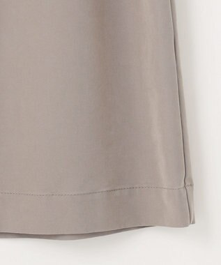 自由区 L 【洗える】ソフトレーヨンツイル スカート モカ