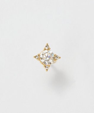 Phoebe 【金属アレルギー対応】クラシッククリスタルビジューセラミックピアス/ニッケルフリー（片耳）