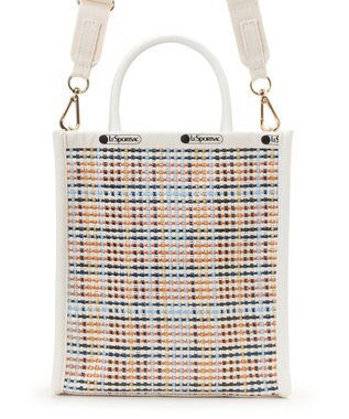 LeSportsac WOVEN MINI N/S TOTE/マルチメッシュサンド マルチメッシュサンド