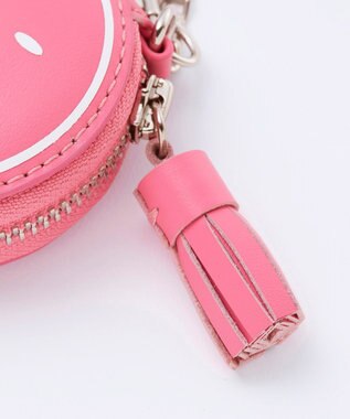 TOPKAPI 【新色追加】【Breath TOPKAPI】SMILE COLLECTION スマイル ラウンド ポーチ / チャーム ピンク