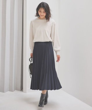 ANY 【UVケア】ビューティベーシックロングＴシャツ オイスター