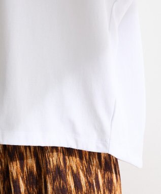Green Parks 超冷感ドロストフレンチプルオーバー Off White