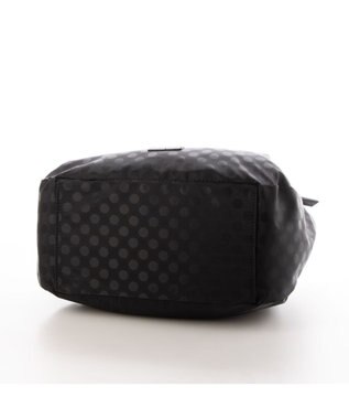 Y'SACCS ポーチ付きドットジャカードトート ブラック