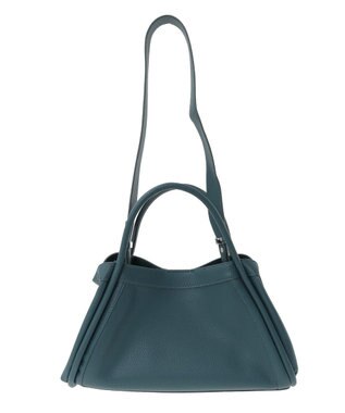 YECCA VECCA 【cache cache】ハンドルシュリンクトート Blue