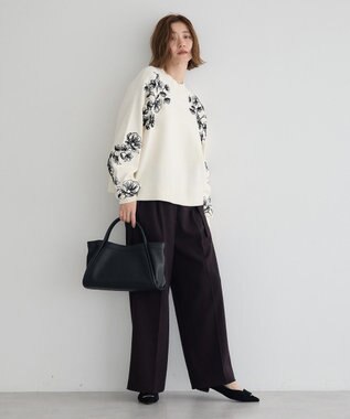 YECCA VECCA 【cache cache】ハンドルシュリンクトート Black