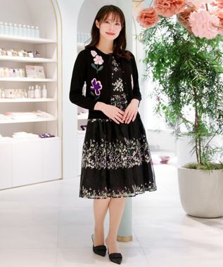 TOCCA 【キャンセル分発売】【洗える！】SPRING SIGN CARDIGAN カーディガン ブラック系