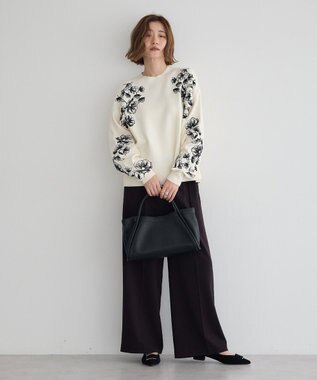 YECCA VECCA 【cache cache】ハンドルシュリンクトート Black