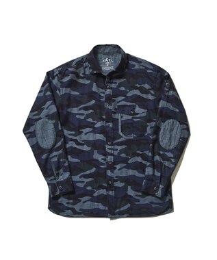 JOSEPH ABBOUD MOUNTAIN 【UNISEX】JOEコットンカモフラージュ シャツ