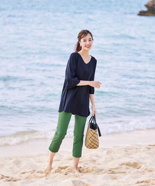 Tiaclasse 【日本製】サラリラパンツ グリーン