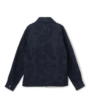 JOSEPH HOMME 【HIGH GRADE LINE】ワラカットエンブロイダリー　ジップアップブルゾン ネイビー系5