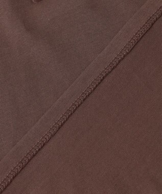 ANY SIS エンボスロゴ Tシャツ ブラウン