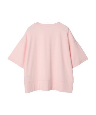 Green Parks 接触冷感裾リブＴシャツ Pink