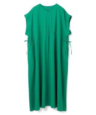 UNFILO BREEZEMOVE ウエストドロストワンピース グリーン