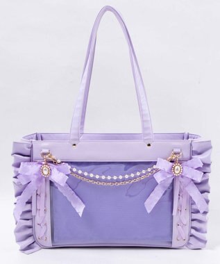 WEGO 【痛バ＆推し活グッズ】きらめきDIYパールリボンセットS ライトパープル