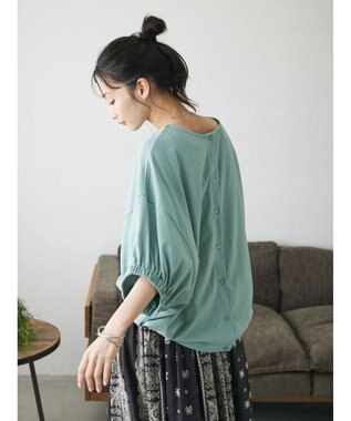 CRAFT STANDARD BOUTIQUE ２ＷＡＹカットカーディガン　 Green