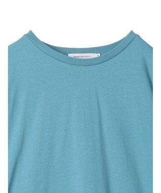 AMERICAN HOLIC 接触冷感ドルマンカットプルオーバー Sax