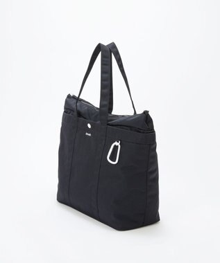 TOPKAPI 【Breath TOPKAPI】CHILLGO 保冷バッグ付き ナイロン トートバッグ L / 撥水 ブラック