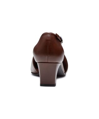 REGAL FOOT COMMUNITY 【リーガルレディース】F95R サイドオープンパンプス ブラウン