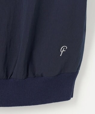 23区GOLF 【23Fondation/WOMEN】レイヤード風 コンビモックネック ネイビー系