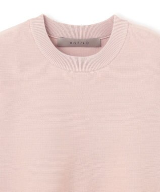 UNFILO 【100-130cm】ペプラムニット ピンク