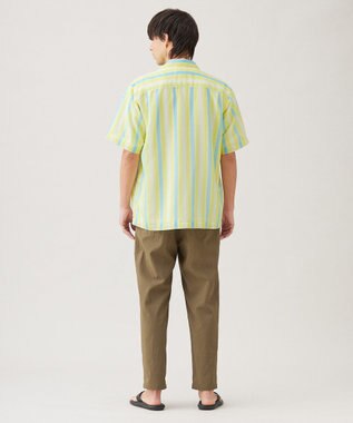 UNFILO MENS TENNEN TOUCH タックパンツ カーキ