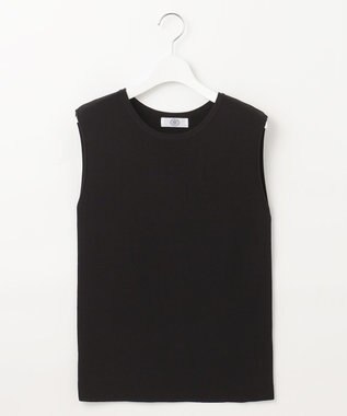 J.PRESS LADIES L 【洗える】ニット タンクトップ ブラック系