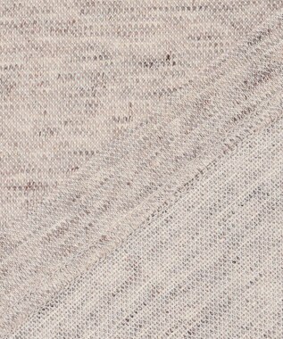 JOSEPH ABBOUD 【キングサイズ・リネン素材/吸水速乾/日本素材】リネンハニカム Vネック Tシャツ ベージュ系