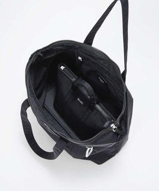 TOPKAPI 【Breath TOPKAPI】CHILLGO 保冷バッグ付き ナイロン トートバッグ L / 撥水 ブラック